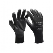 Рукавиці захисні з поліуретановим покриттям SPEC-PU-BLACK, пара, розмір 11
